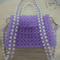 Trendy lavander bag