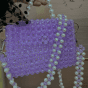Trendy lavander bag