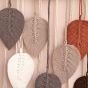Macrame leaves wall hanging 