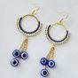 Evil Eye Earrings & Necklace ( SET )