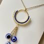 Evil Eye Earrings & Necklace ( SET )