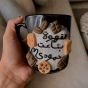 Polymer clay mugs for couples 