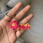 Polymer clay key chain 