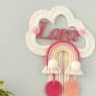 Macramé cloud with name