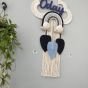 Macramé cloud with name