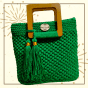 Trendy crochet bag 