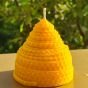 Rolled Beeswax Smokeless Candle 