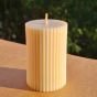 Tosca Beeswax Pillar Candle 