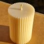Tosca Beeswax Pillar Candle 