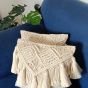 Macrame cushion