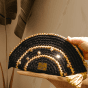 Distinctive evening clutch