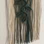 Macrame leaf wall hanging 