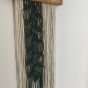 Macrame leaf wall hanging 