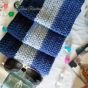 Men's winter scarf