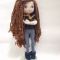 Beautiful Roma  Amigurumi doll 