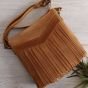 Natural leather bag