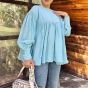 Oversized Linen Blouse