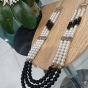 Black and white necklace 