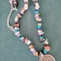 Necklace of various stones