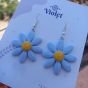 Daisy flower earring 
