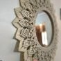 Macrame mirror