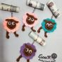 Sheep Keychain Medallion