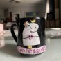 Polymer clay mug for mom 