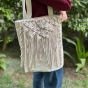 Macrame tote bag
