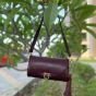 Handmade Genuine Leather Cylindrical Shoulder Bag