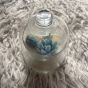 Blue candle jar