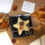 Halloween star candle 