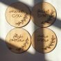 Round Coasters Set - لو بطلنا نحلم نموت
