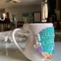 Polymer clay mug