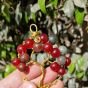 A tree pendant from agate and bloody agate❤️🩶