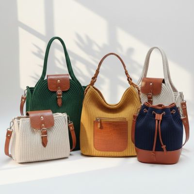 شنط بخيوط الكوردون 